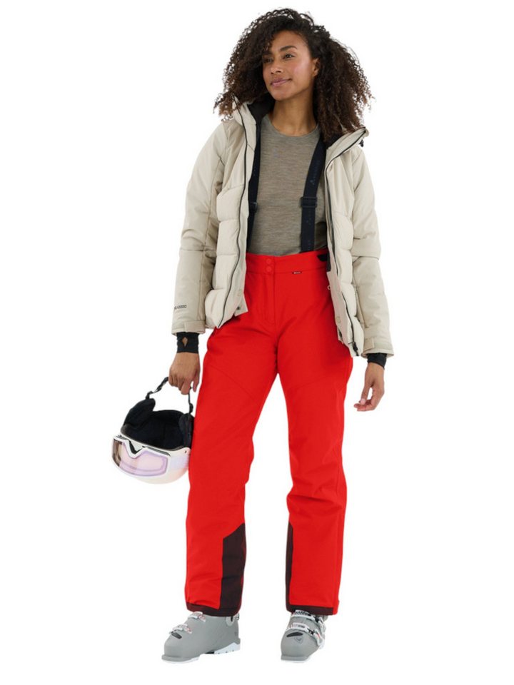 WHISTLER Skihose Drizzle Ski Pant W-Pro 10000 (wasserdicht, winddicht) rot Damen von WHISTLER