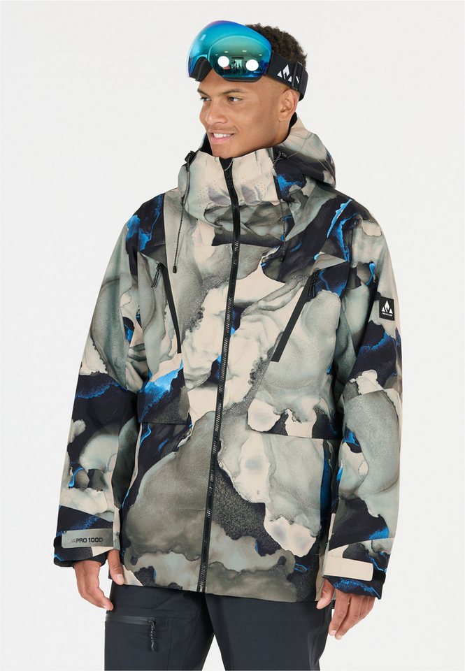 WHISTLER Skijacke Palmdale mit stylischem All-Over-Print von WHISTLER
