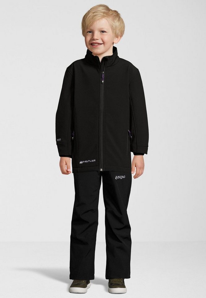 WHISTLER Softshelljacke Covina junior mit 8.000 mm Wassersäule von WHISTLER