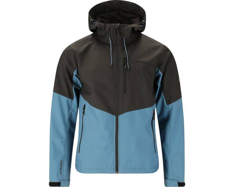 WHISTLER Softshelljacke Rodney W-PRO 8.000 (wasserdicht, PFC-frei) blau/schwarz Herren von WHISTLER
