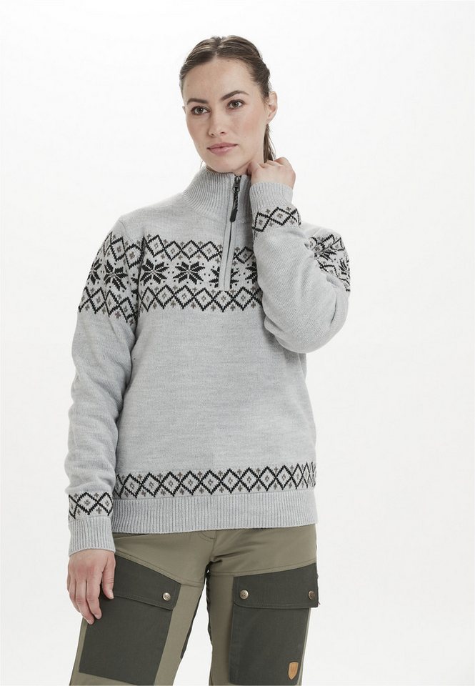 WHISTLER Strickpullover Payton mit elegantem Norweger-Muster von WHISTLER