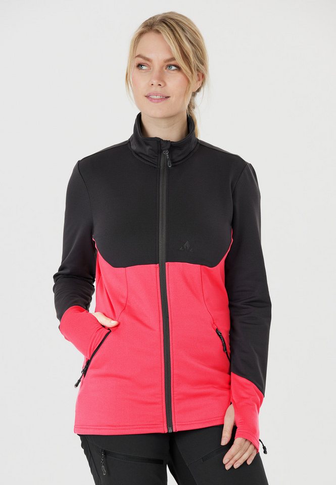 WHISTLER Sweatjacke Cloudmont in atmungsaktiver Stretch-Qualität von WHISTLER