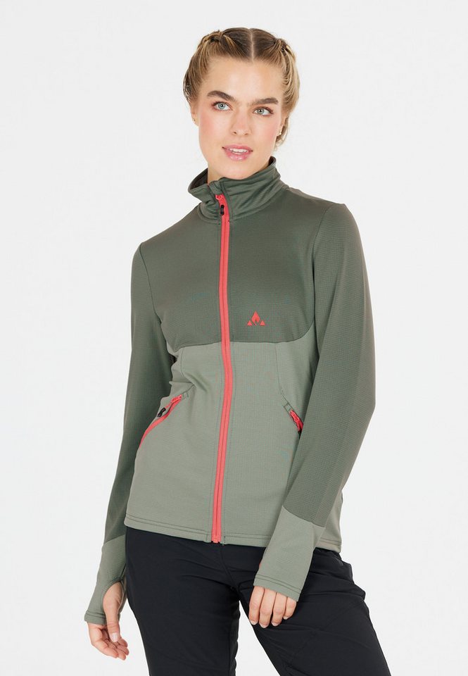 WHISTLER Sweatjacke Cloudmont in atmungsaktiver Stretch-Qualität von WHISTLER