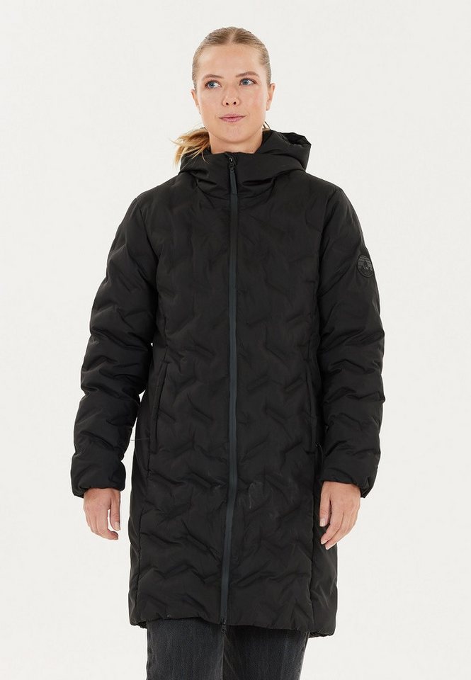 WHISTLER Wintermantel Dido Long Puffer (Kapuze, warm, wasserabweisend) schwarz Damen von WHISTLER