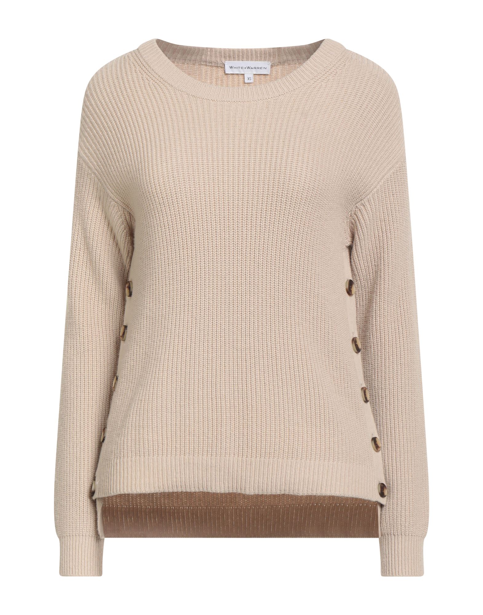 WHITE+WARREN Pullover Damen Beige WHITE+WARREN Pullover Damen Beige von WHITE+WARREN