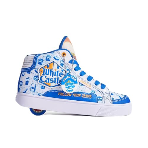 WHITE CASTLE PRO RACER Unisex-Kinder Schuhe mit Rollen, Weiß/Blau/Organge WHITE CASTLE PRO RACER Unisex-Kinder Schuhe mit Rollen, Weiß/Blau/Organge von WHITE CASTLE PRO RACER