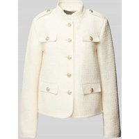 WHITE LABEL Blazer in Melange-Optik in Offwhite, Größe 42 von WHITE LABEL