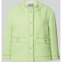 WHITE LABEL Blazer mit Fransen in Apfel, Größe 48 von WHITE LABEL