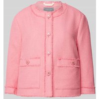 WHITE LABEL Blazer mit Fransen in Pink, Größe 36 von WHITE LABEL