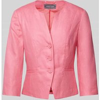 WHITE LABEL Blazer mit Leistentaschen in Pink, Größe 50 von WHITE LABEL