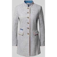 WHITE LABEL Blazer mit Pattentaschen in Hellgrau, Größe 40 von WHITE LABEL