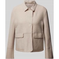 WHITE LABEL Blazer mit Pattentaschen in Sand, Größe 38 von WHITE LABEL