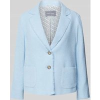 WHITE LABEL Blazer mit aufgesetzten Taschen in Hellblau, Größe 50 von WHITE LABEL