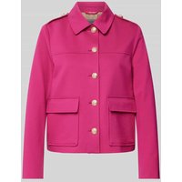 WHITE LABEL Hemdjacke mit Pattentaschen in Pink, Größe 40 von WHITE LABEL