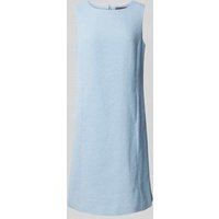 WHITE LABEL Knielanges Kleid mit Rundhalsausschnitt in Hellblau, Größe 50 von WHITE LABEL