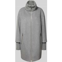 WHITE LABEL Mantel mit Zweiwege-Reißverschluss in Anthrazit, Größe 40 von WHITE LABEL