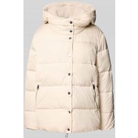 WHITE LABEL Steppjacke mit Kapuze in Camel, Größe 48 von WHITE LABEL