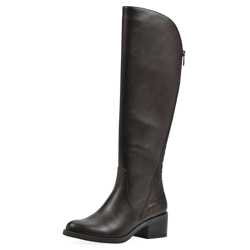 WHITE MOUNTAIN Damen Cushaw Reitstiefel, Braun/glatt, 41.5 EU XX-Weit WHITE MOUNTAIN Damen Cushaw Reitstiefel, Braun/glatt, 41.5 EU XX-Weit von WHITE MOUNTAIN