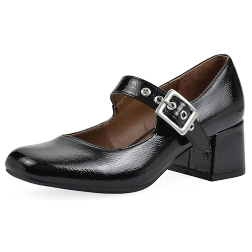 WHITE MOUNTAIN Damen Lasso Pumps, Schwarz/Lack, 39 EU WHITE MOUNTAIN Damen Lasso Pumps, Schwarz/Lack, 39 EU von WHITE MOUNTAIN