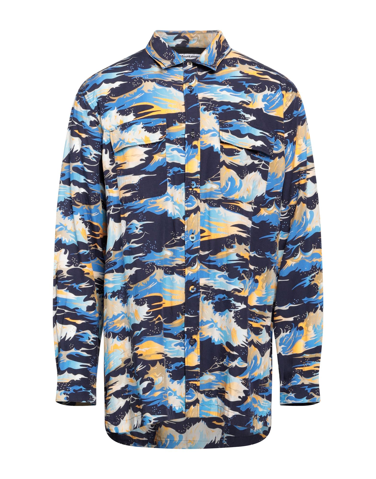 WHITE MOUNTAINEERING Hemd Herren Marineblau von WHITE MOUNTAINEERING