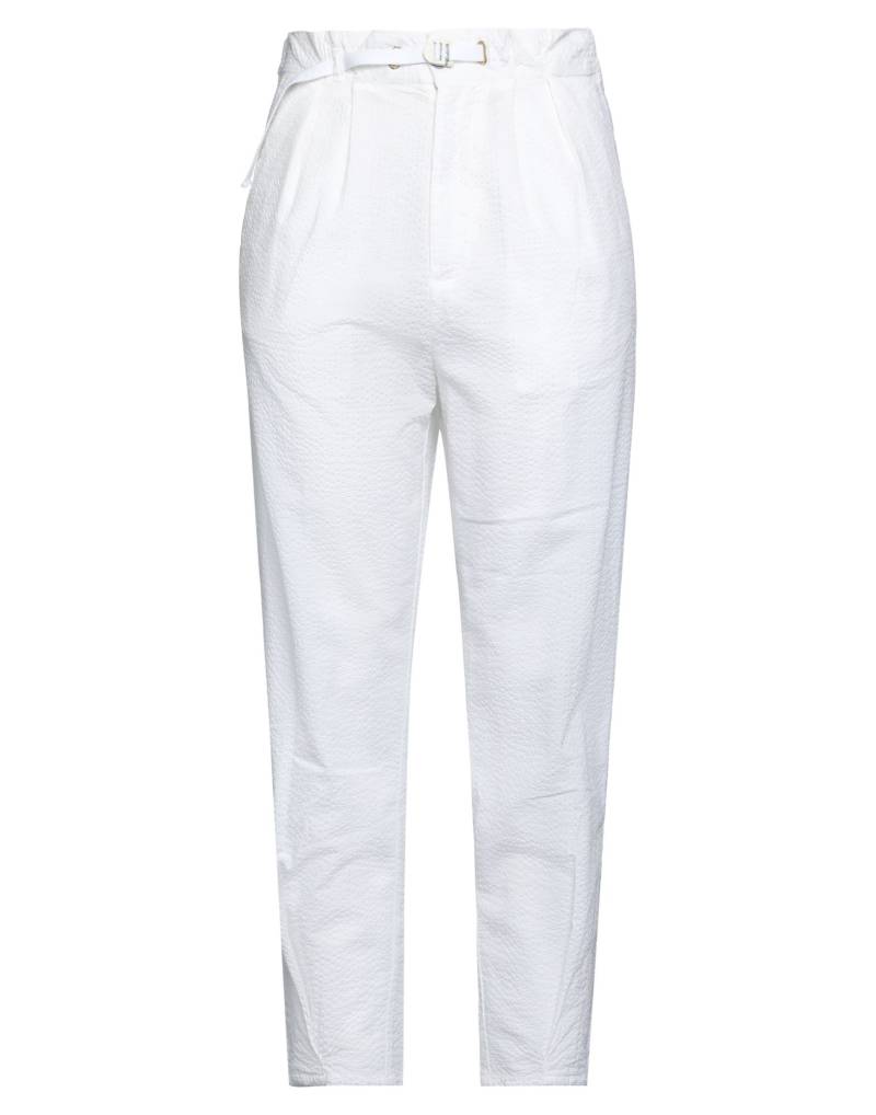 WHITE SAND Hose Damen Off white von WHITE SAND