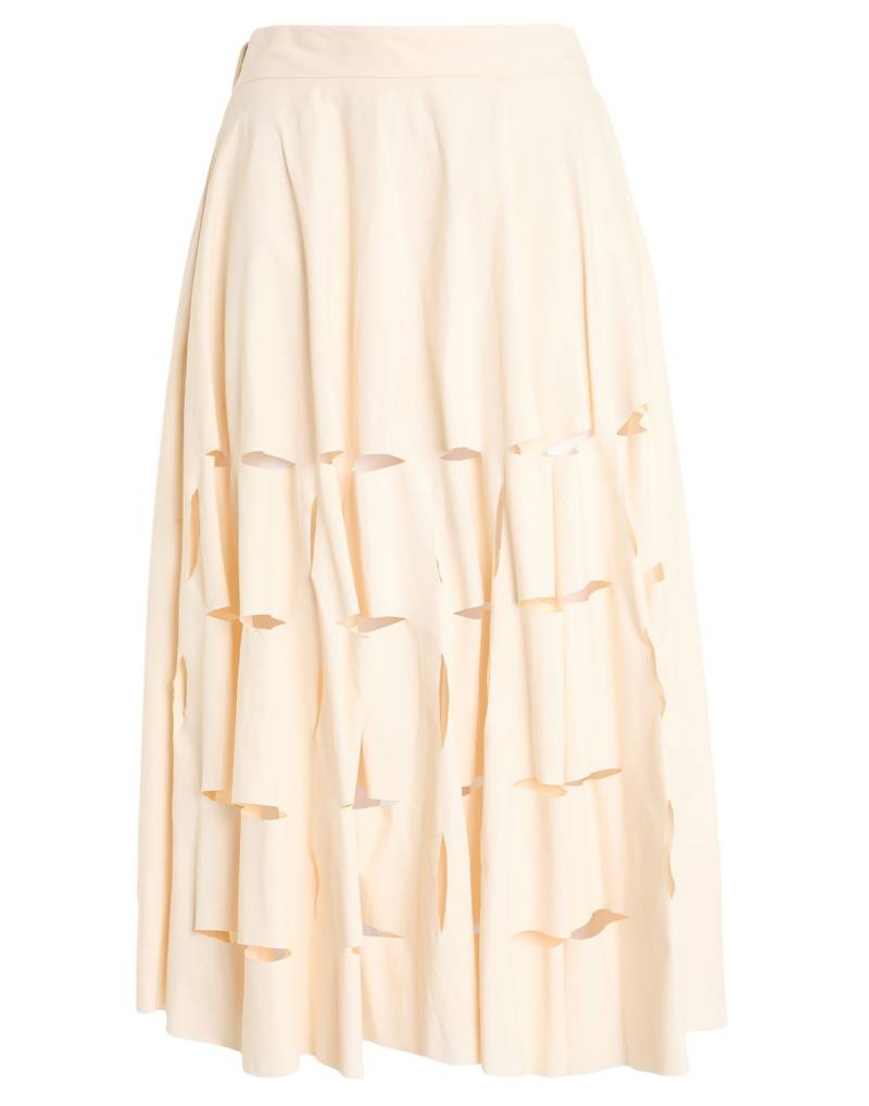 WHITE SAND Midi-rock Damen Elfenbein von WHITE SAND