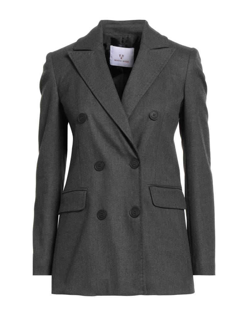 WHITE WISE Blazer Damen Grau von WHITE WISE