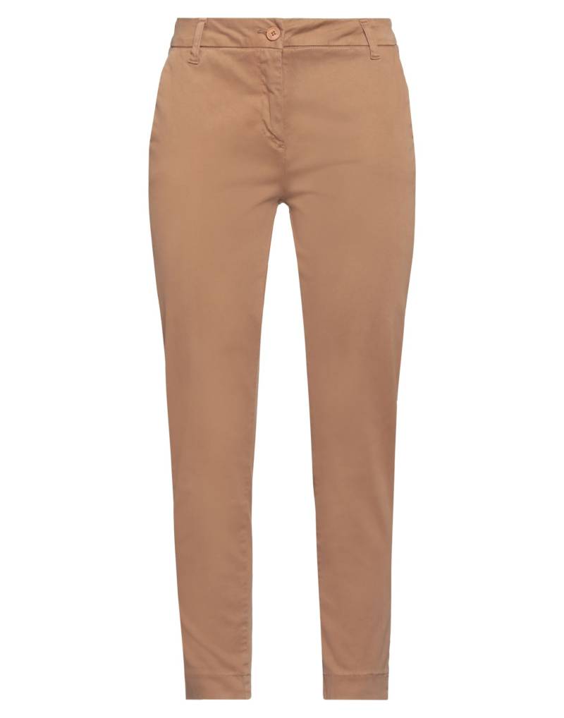 WHITE WISE Hose Damen Kamel von WHITE WISE