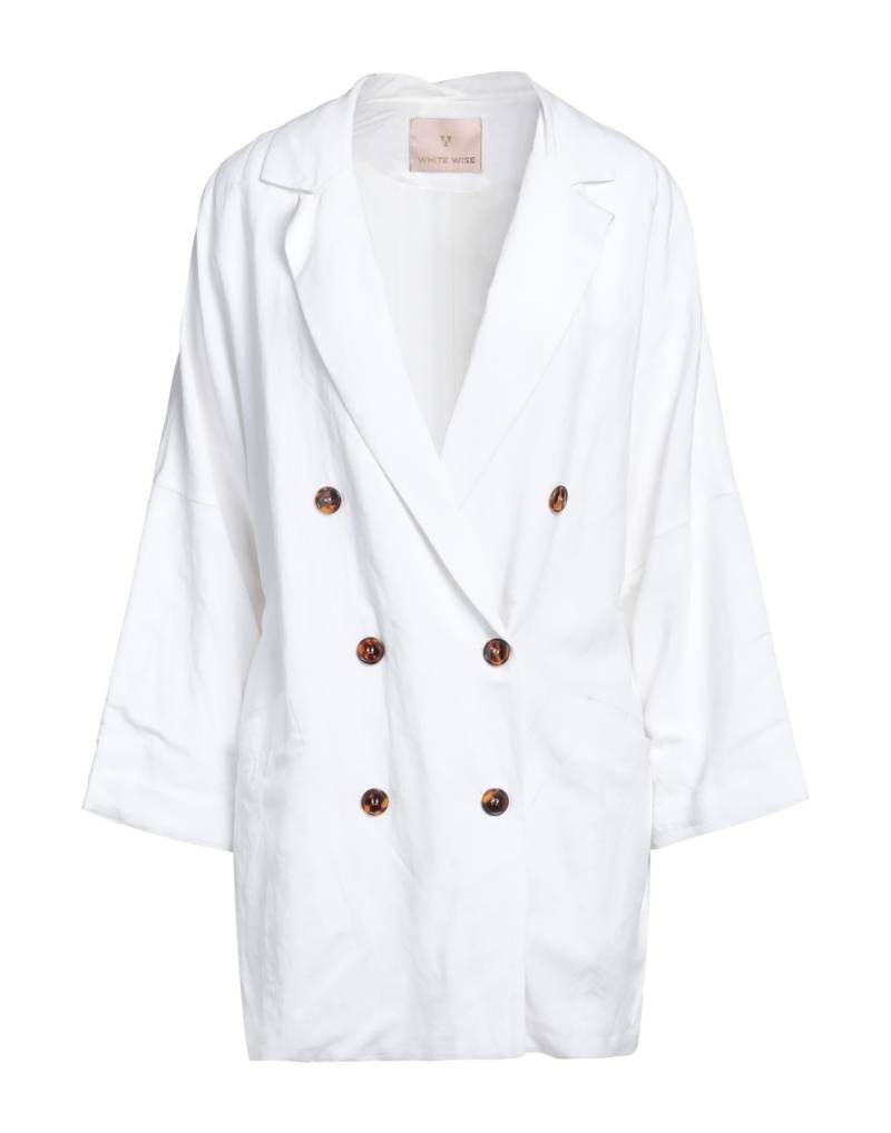 WHITE WISE Blazer Damen Weiß von WHITE WISE
