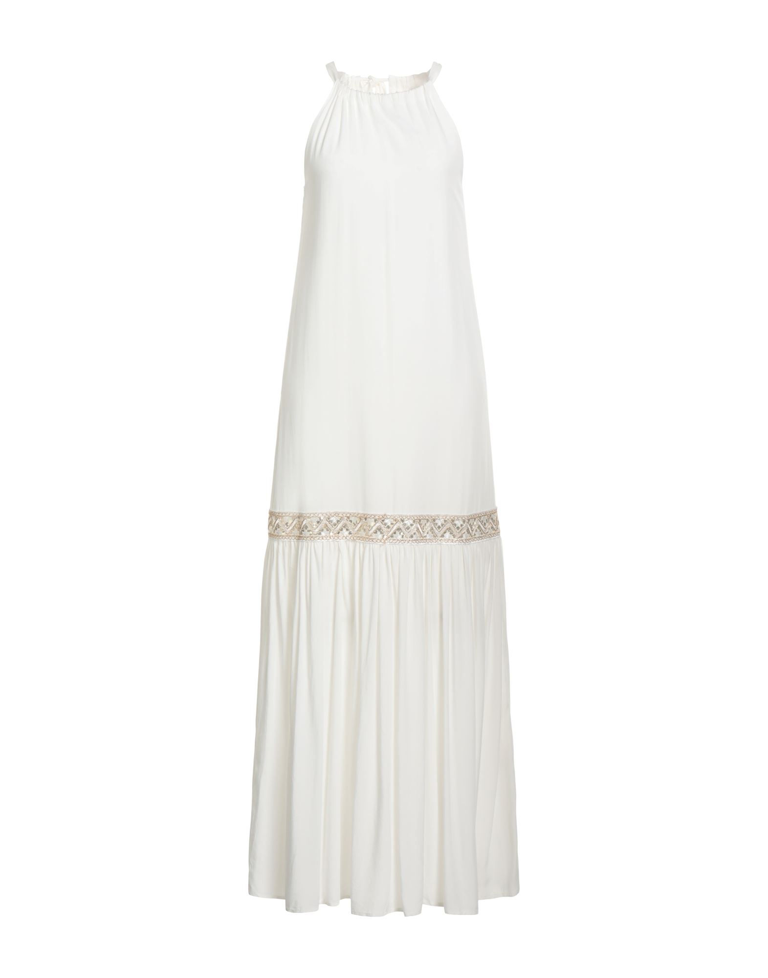 WHITE WISE Maxi-kleid Damen Weiß WHITE WISE Maxi-kleid Damen Weiß von WHITE WISE