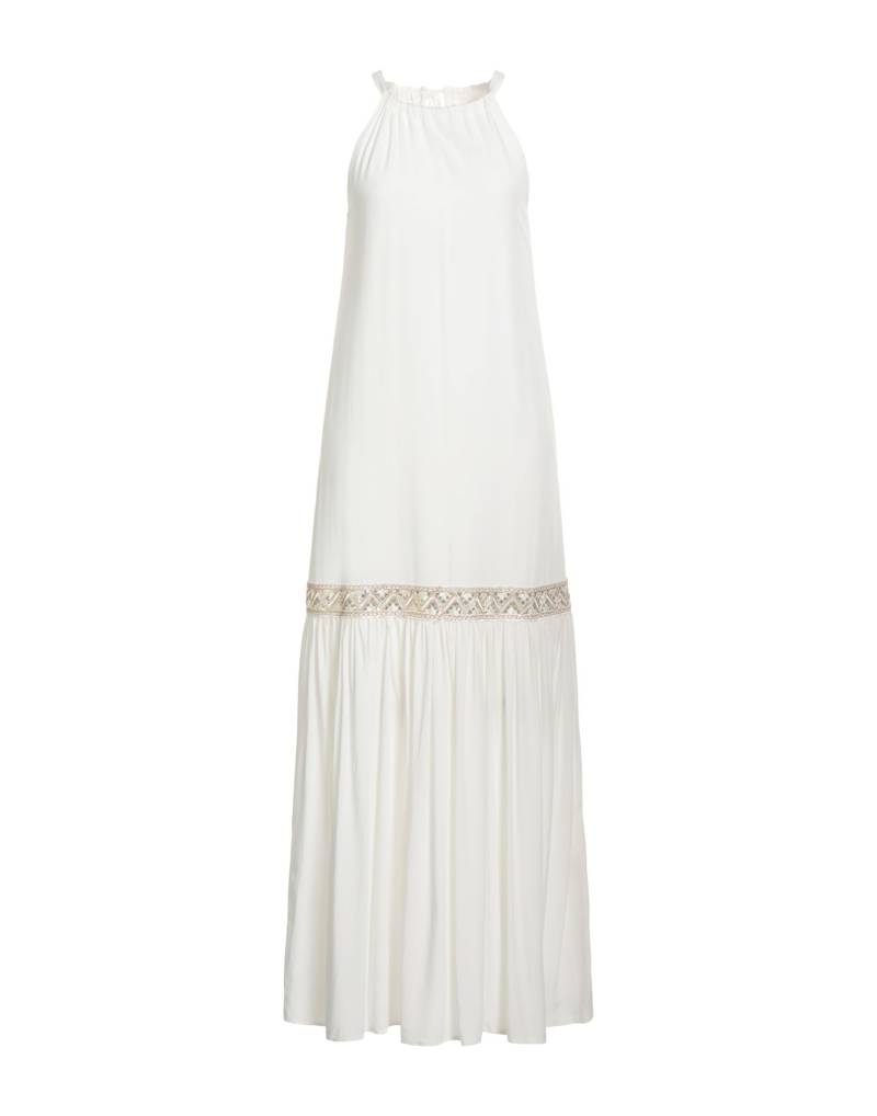 WHITE WISE Maxi-kleid Damen Weiß WHITE WISE Maxi-kleid Damen Weiß von WHITE WISE