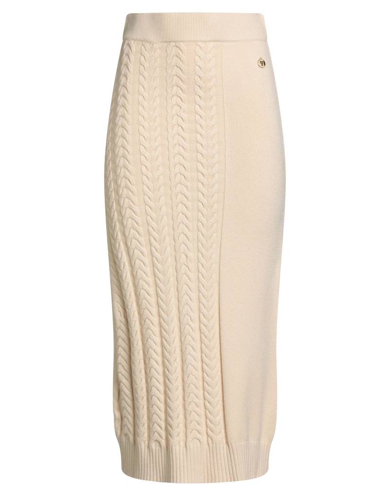 WHITE WISE Midi-rock Damen Cremeweiß von WHITE WISE