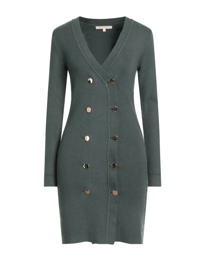 WHITE WISE Mini-kleid Damen Dunkelgrün von WHITE WISE