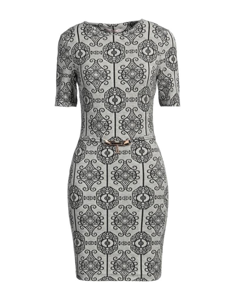 WHITE WISE Mini-kleid Damen Hellgrau von WHITE WISE