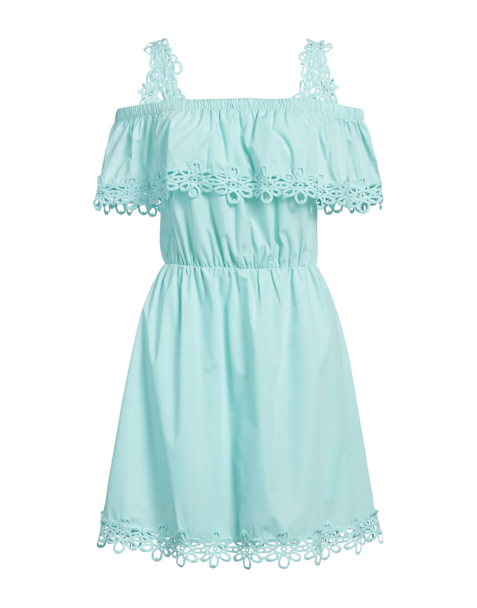 WHITE WISE Mini-kleid Damen Tūrkis WHITE WISE Mini-kleid Damen Tūrkis von WHITE WISE