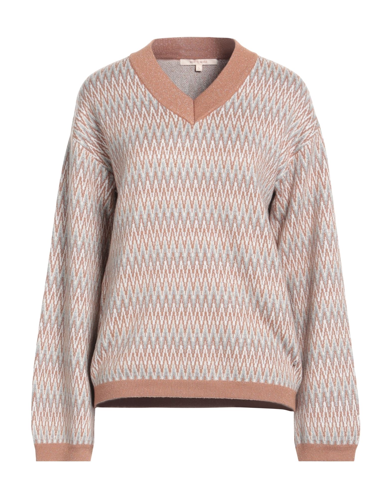 WHITE WISE Pullover Damen Kamel WHITE WISE Pullover Damen Kamel von WHITE WISE