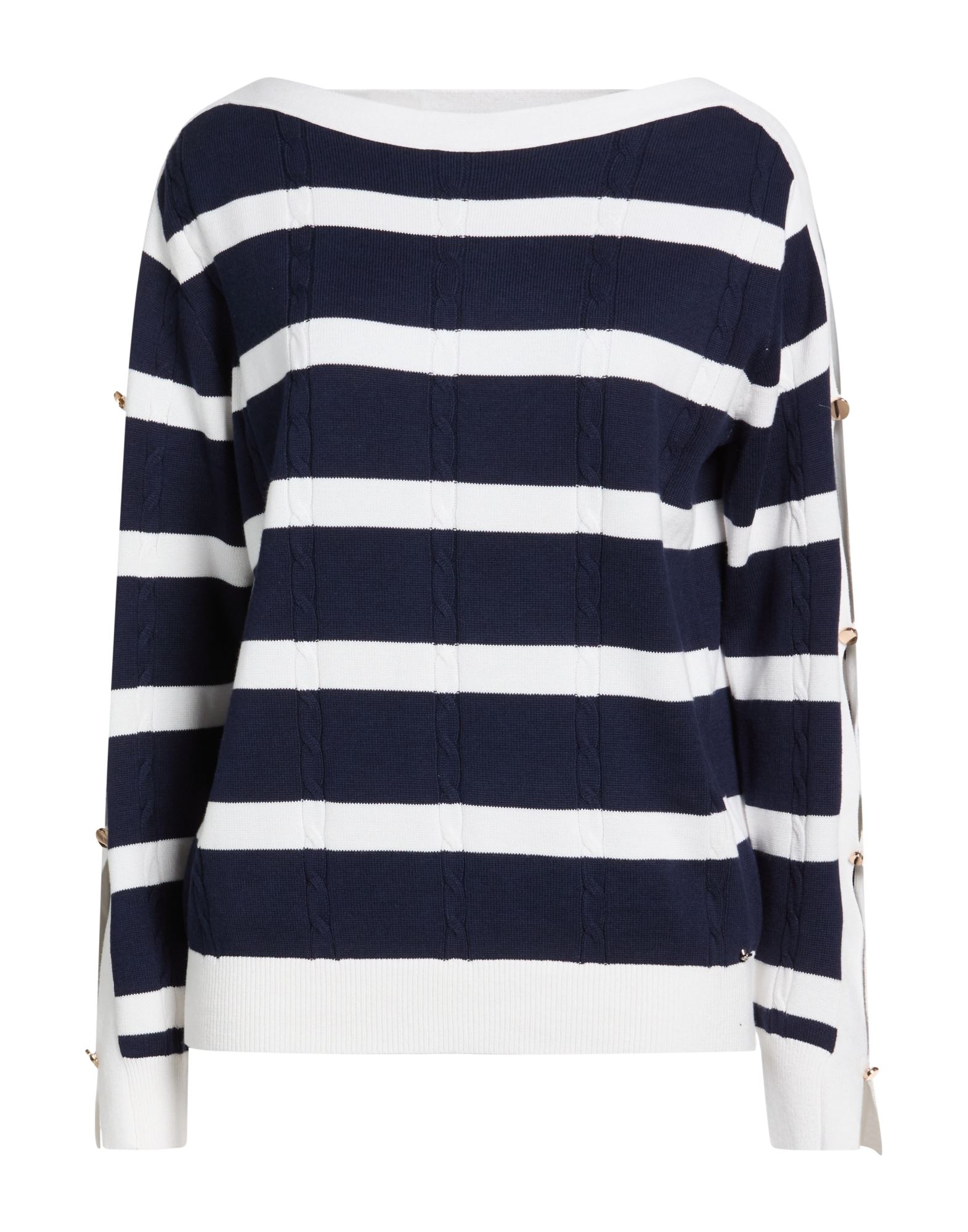 WHITE WISE Pullover Damen Marineblau von WHITE WISE