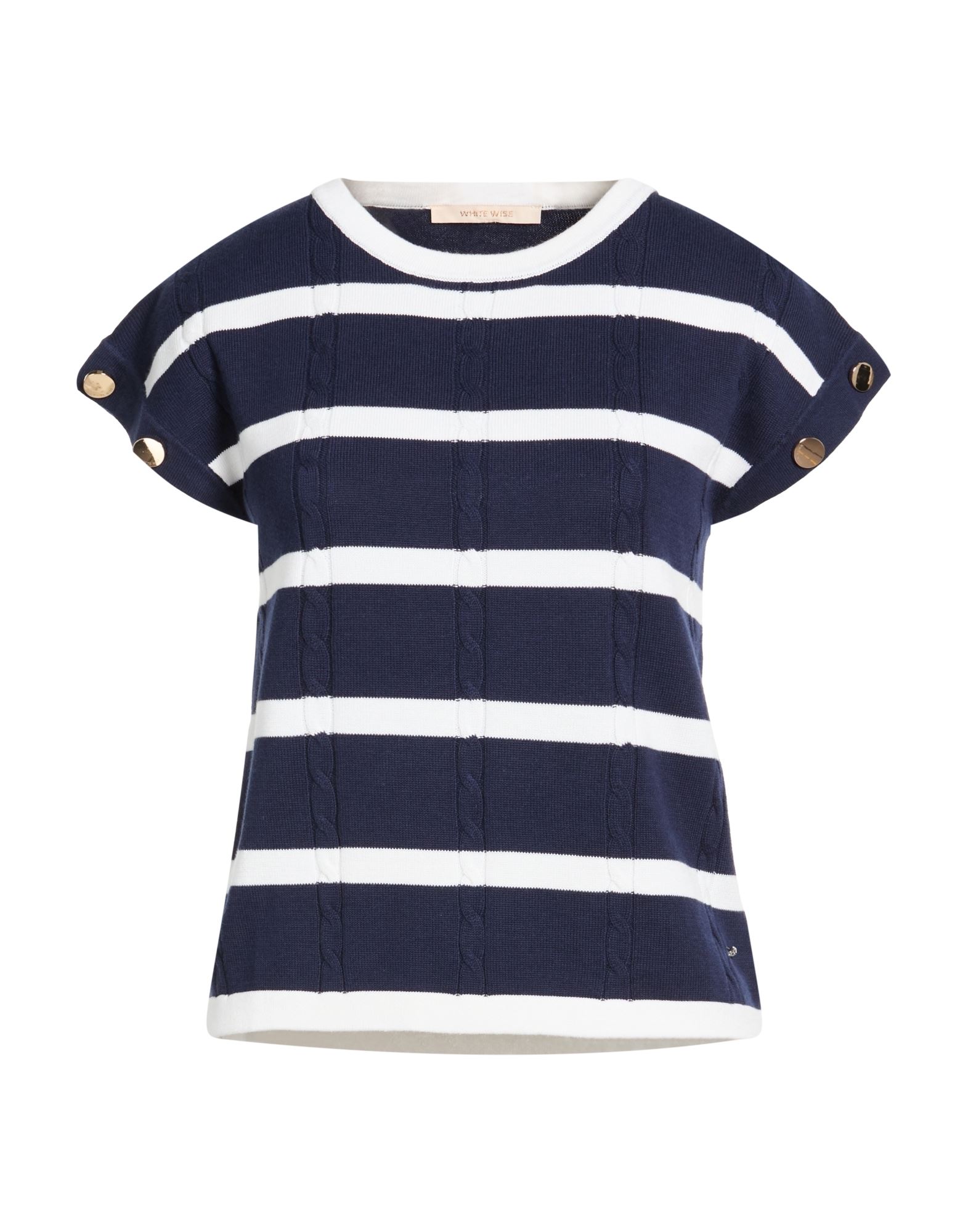 WHITE WISE Pullover Damen Marineblau von WHITE WISE