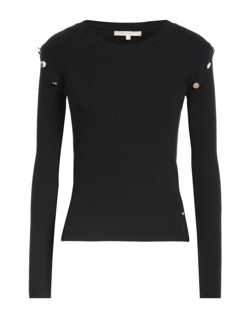 WHITE WISE Pullover Damen Schwarz von WHITE WISE