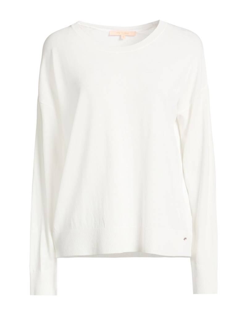WHITE WISE Pullover Damen Weiß von WHITE WISE