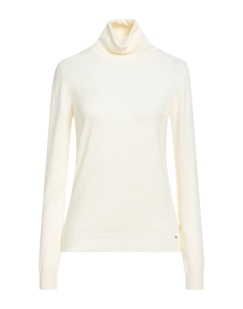 WHITE WISE Rollkragenpullover Damen Elfenbein von WHITE WISE