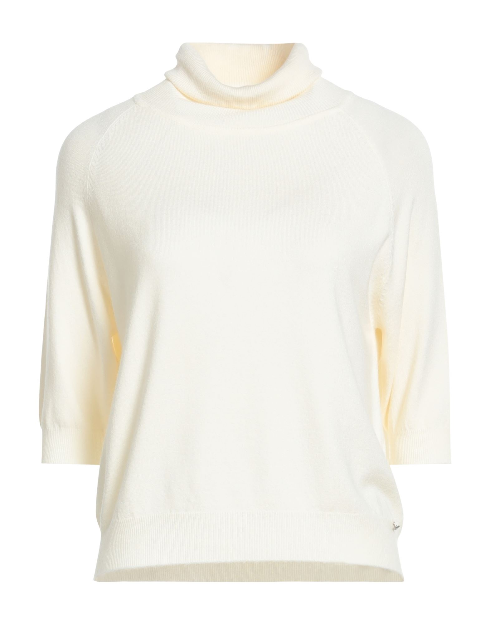 WHITE WISE Rollkragenpullover Damen Elfenbein von WHITE WISE