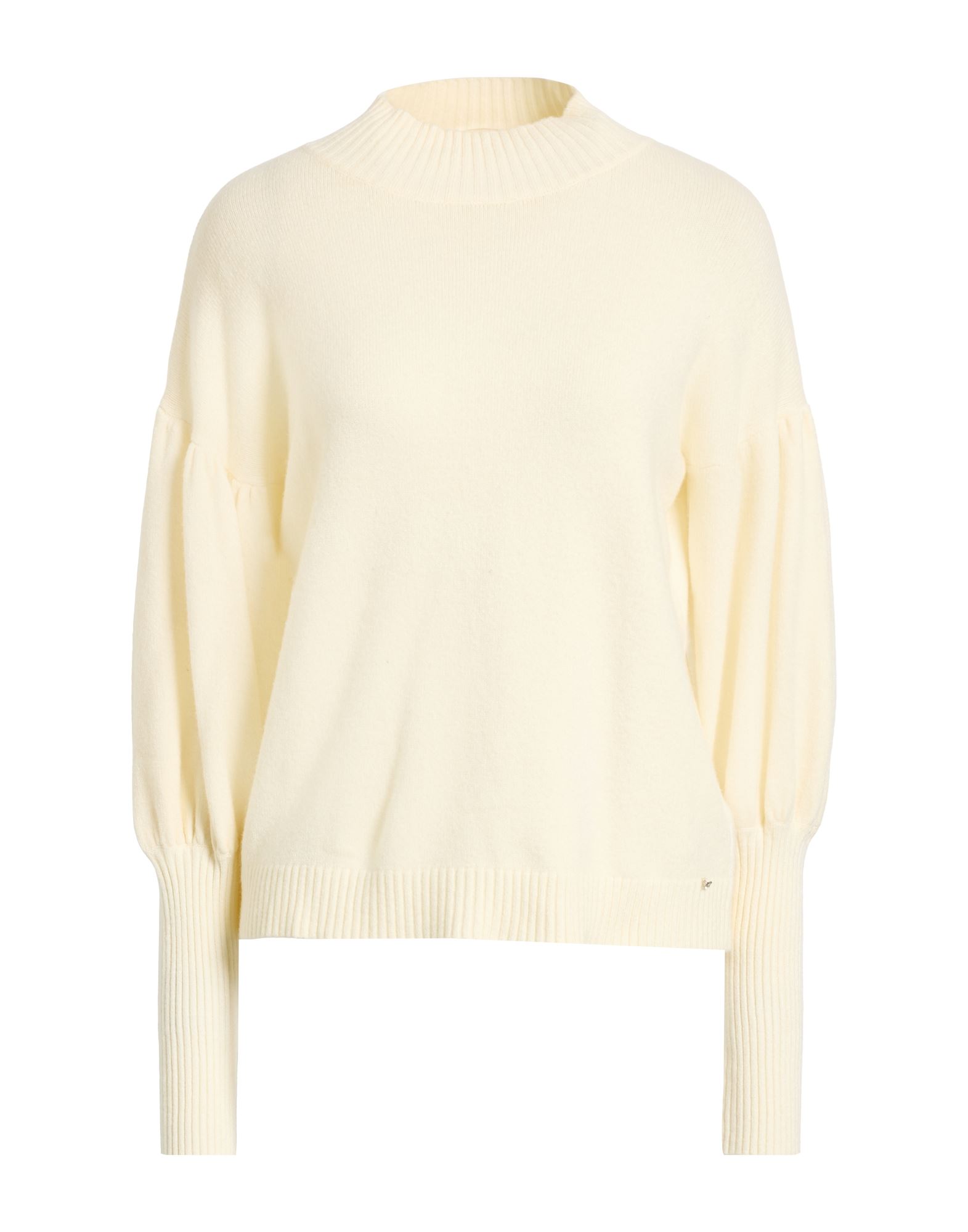 WHITE WISE Rollkragenpullover Damen Elfenbein von WHITE WISE