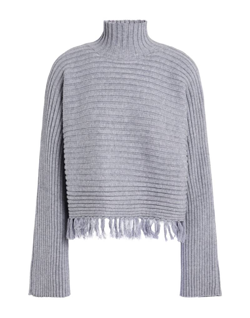 WHITE WISE Rollkragenpullover Damen Grau von WHITE WISE