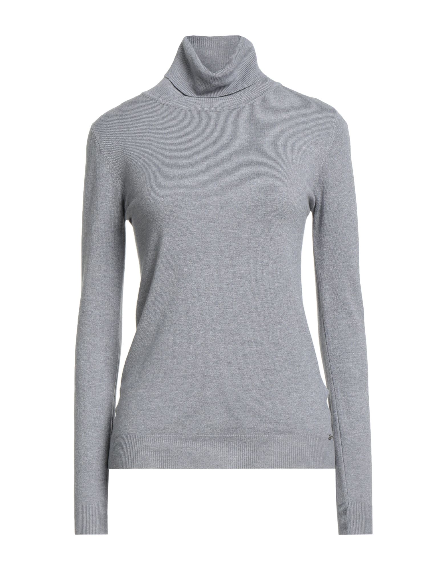 WHITE WISE Rollkragenpullover Damen Grau WHITE WISE Rollkragenpullover Damen Grau von WHITE WISE