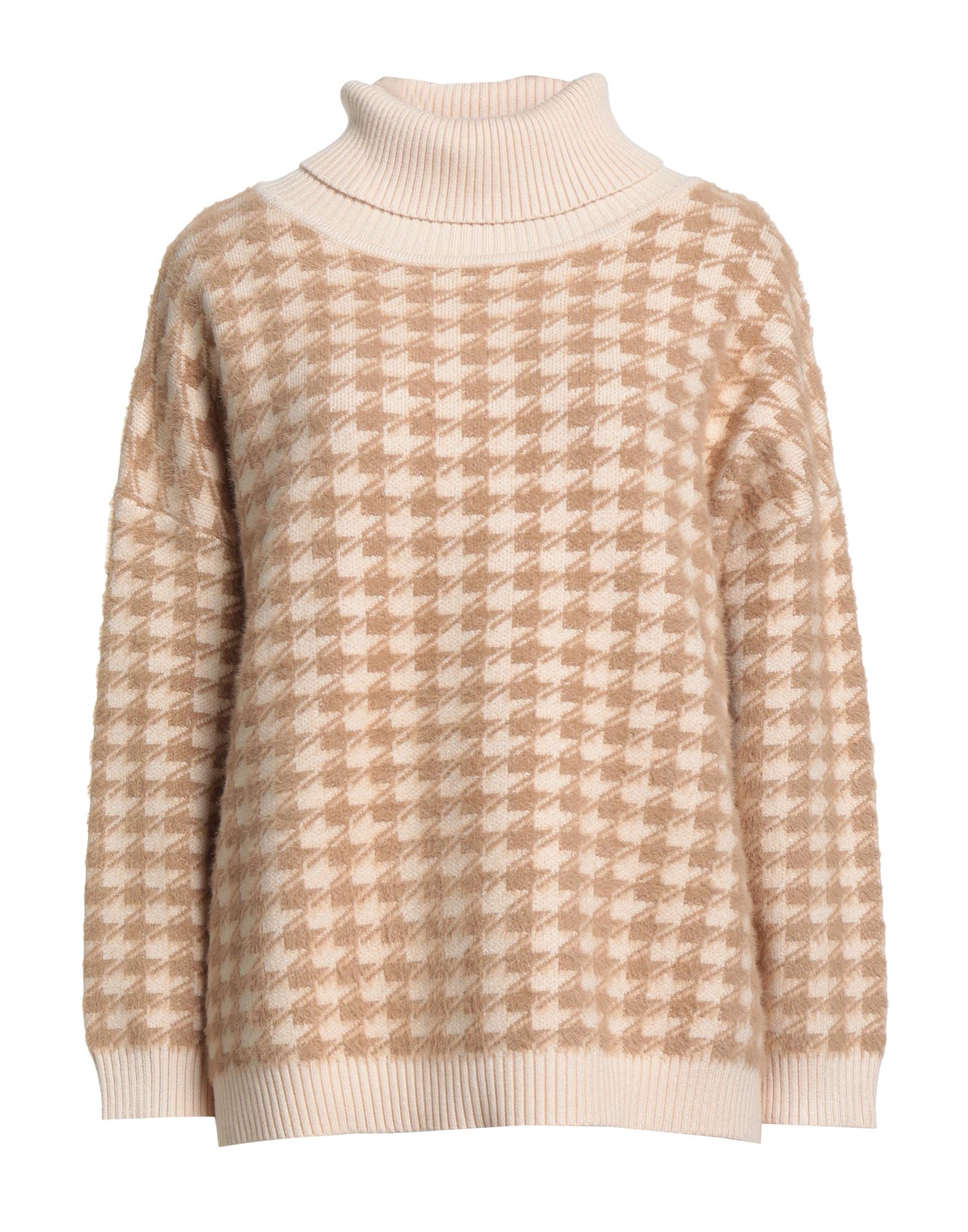 WHITE WISE Rollkragenpullover Damen Kamel WHITE WISE Rollkragenpullover Damen Kamel von WHITE WISE