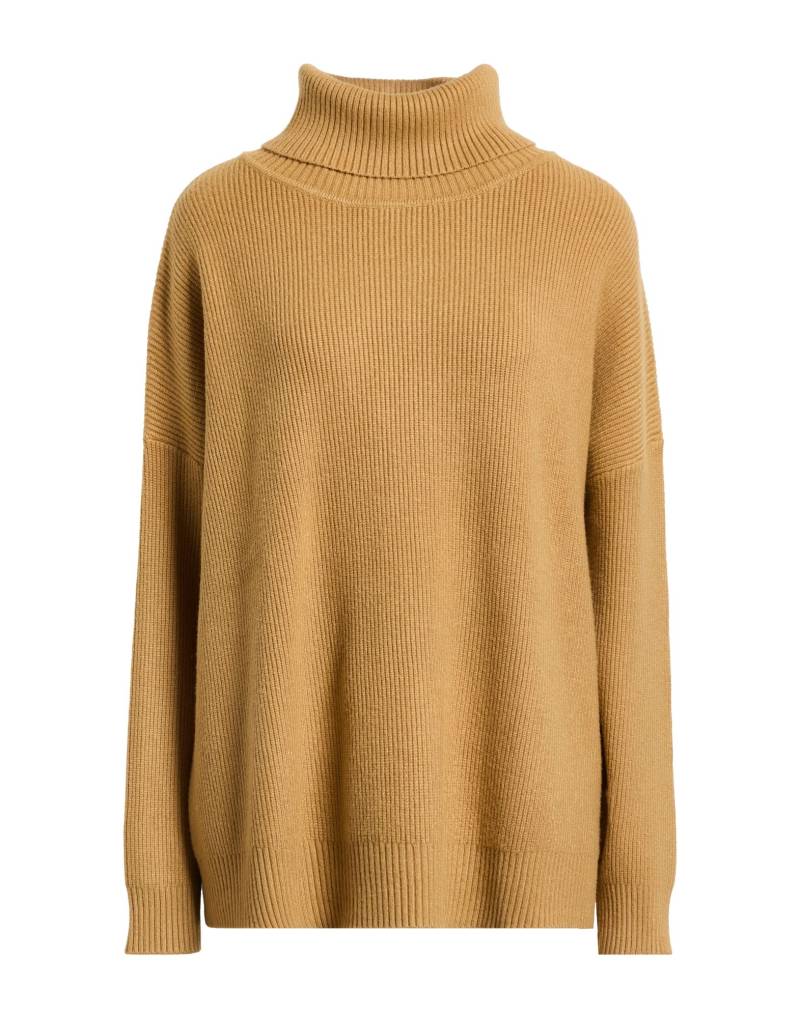 WHITE WISE Rollkragenpullover Damen Kamel von WHITE WISE