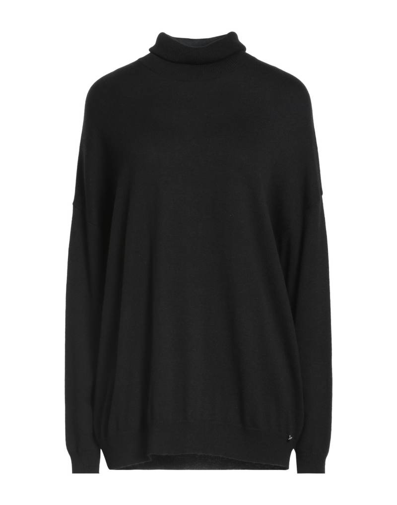 WHITE WISE Rollkragenpullover Damen Schwarz von WHITE WISE