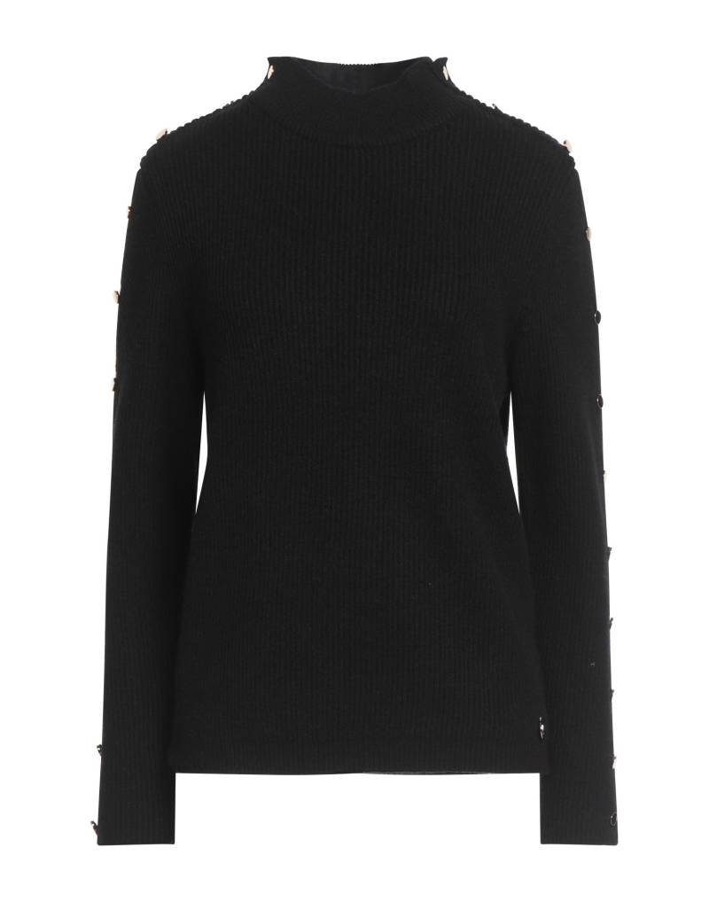 WHITE WISE Rollkragenpullover Damen Schwarz von WHITE WISE