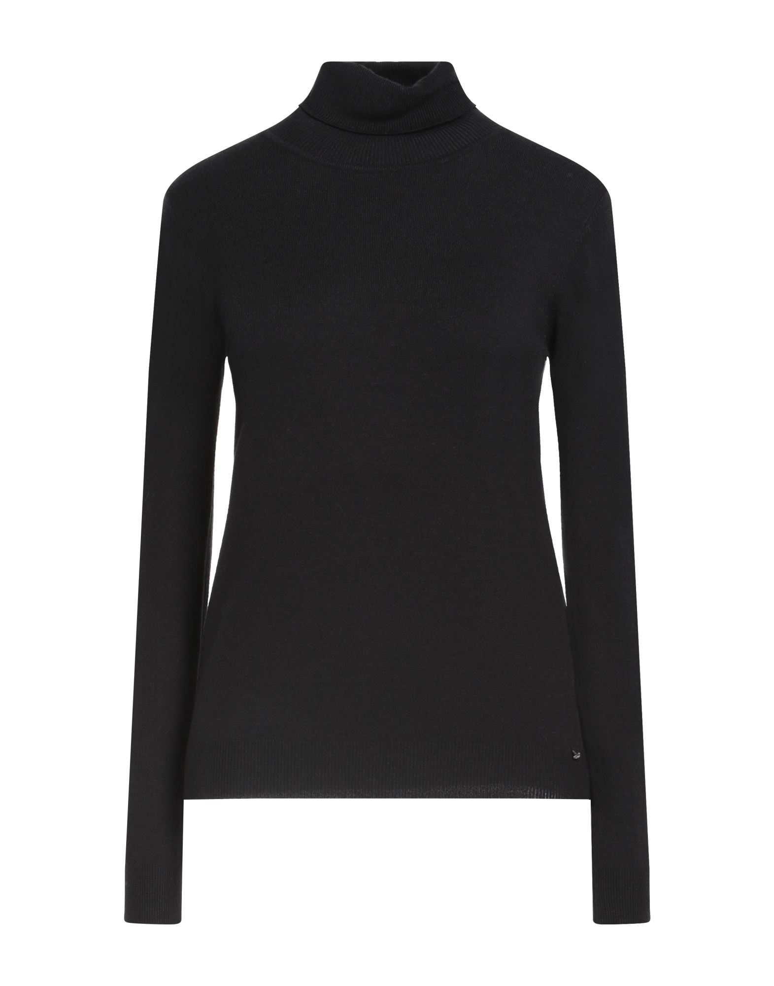 WHITE WISE Rollkragenpullover Damen Schwarz WHITE WISE Rollkragenpullover Damen Schwarz von WHITE WISE
